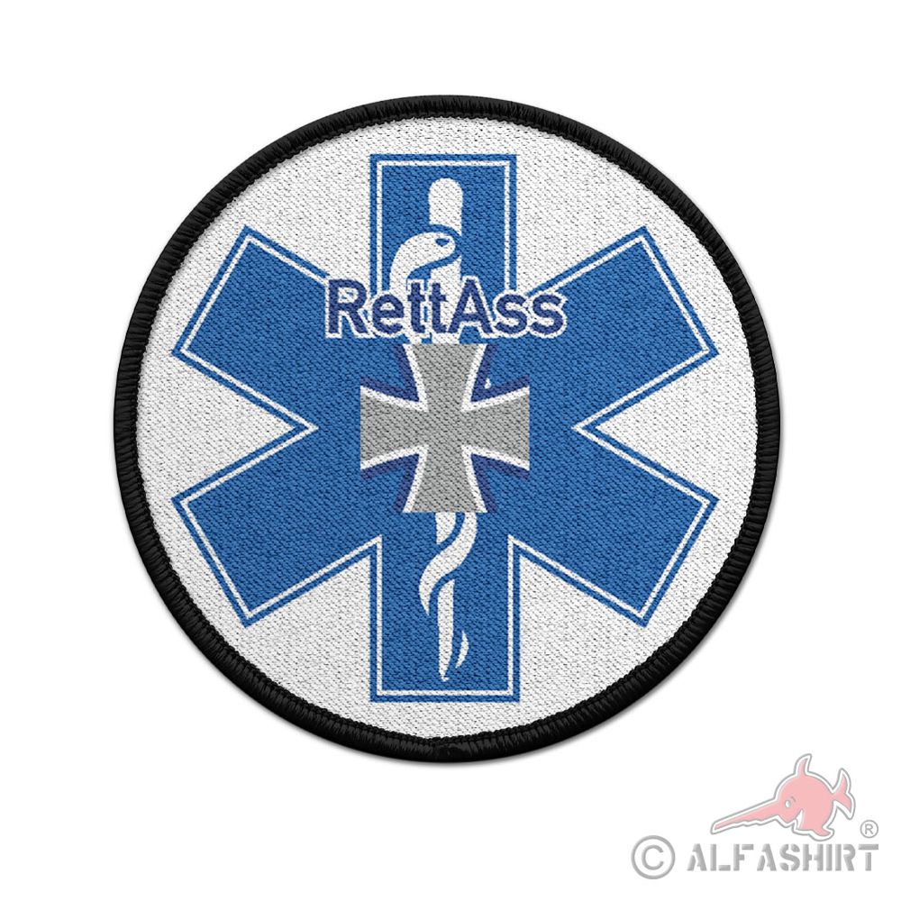 Patch RettAss Rettungsassistent Notfallsanitäter Bundeswehr Sanitäter #36797