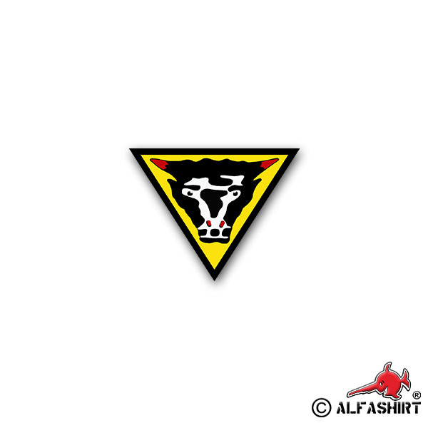 Sticker 79th Armored Division British Army Uk Hobart's Funnies Percy 9x7cm A2169