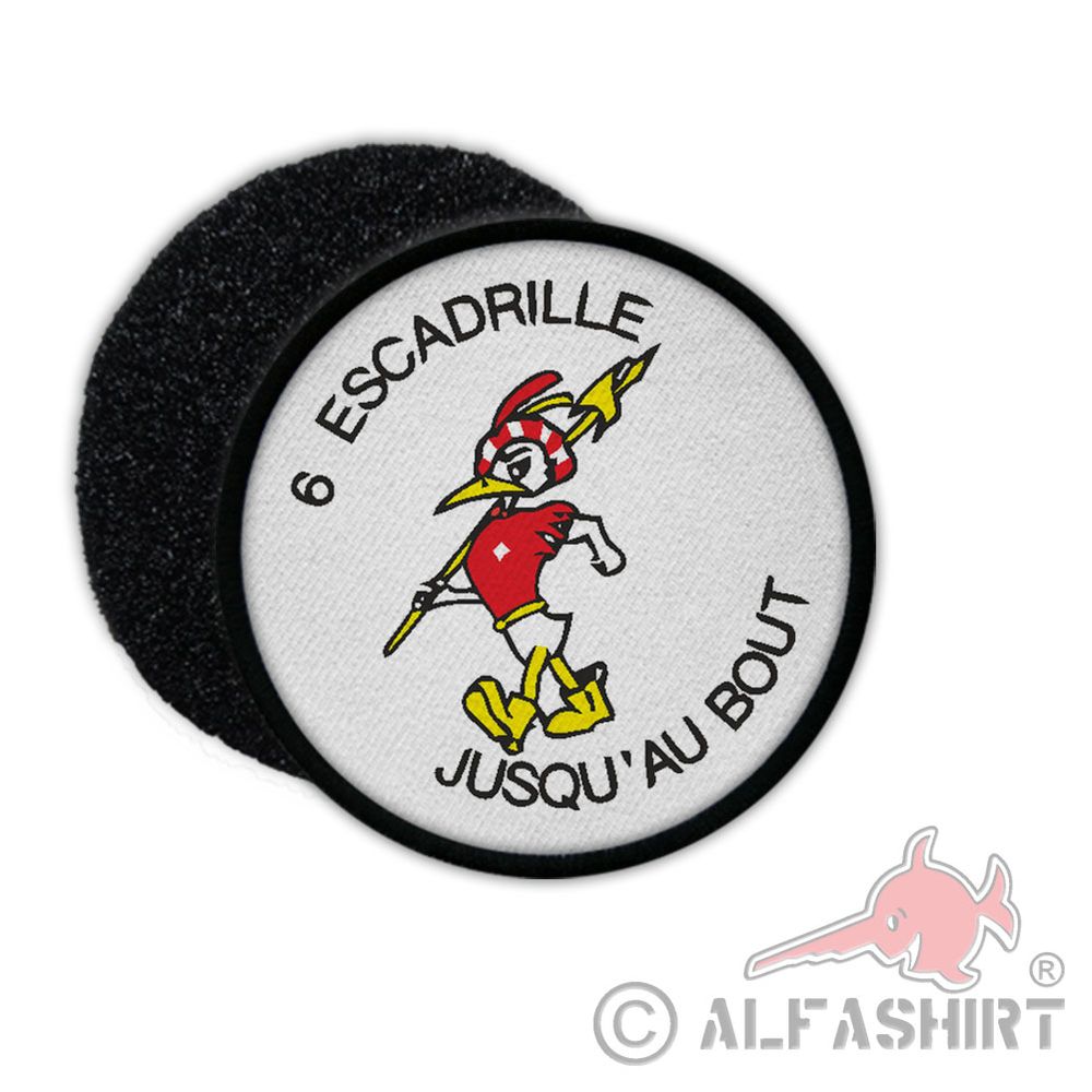 Fliegerstaffel 6 Patch 6ème éscadrille Swiss Air Force Military # 37224