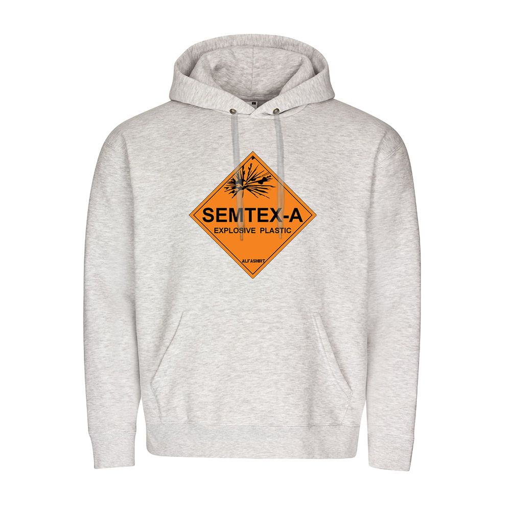 DANGER Explosive Plastic SEMTEX-A Plastik-Sprengstoff Pulli Schild Fun #22106
