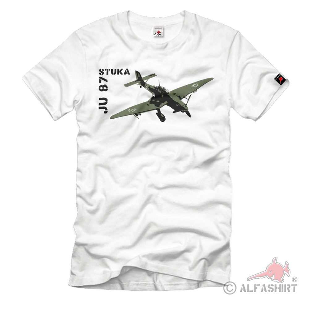 Stuka dive bomber JU 87 Tante Ju - T Shirt # 60