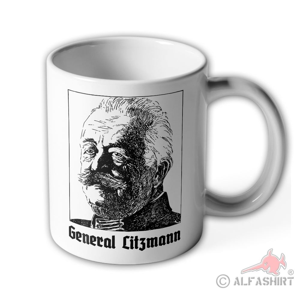 Tasse General Litzmann Preußen Infanterie Ostfront#43224