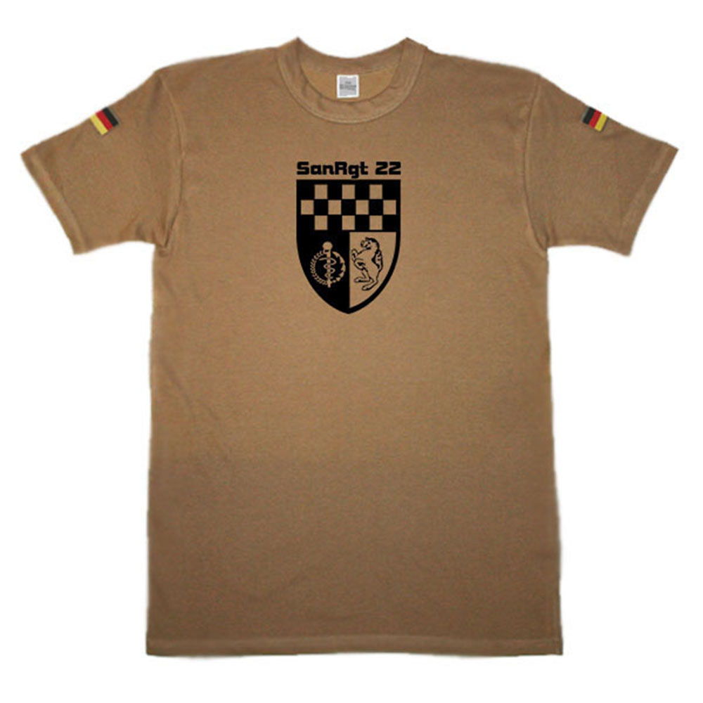 BW Tropen SanRgt 22 Tarnuniform original Tropenshirt nach TL #14677