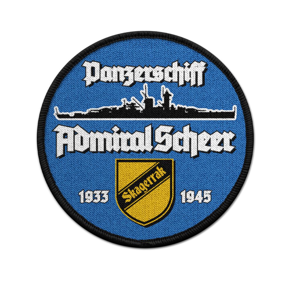 9cm Patch Panzerschiff Admiral Scheer Germany-class patch # 36402