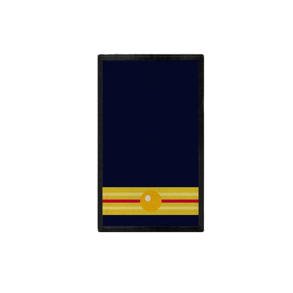 Rank Patch Brandmeester Onder Officier Brandweer Bevelvoerder 9.8x6cm # 33654