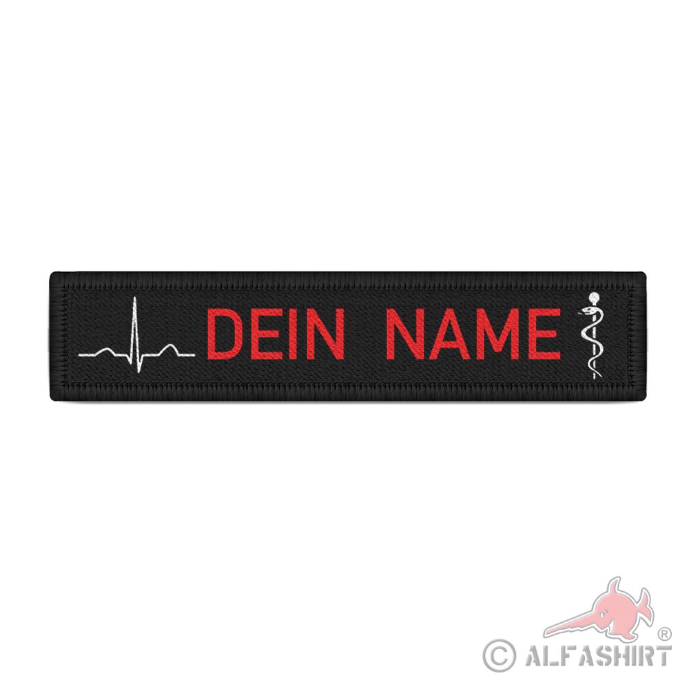 QRS Komplex Patch Herzlinie Feuerwehr Rettungdienst DEU #41145