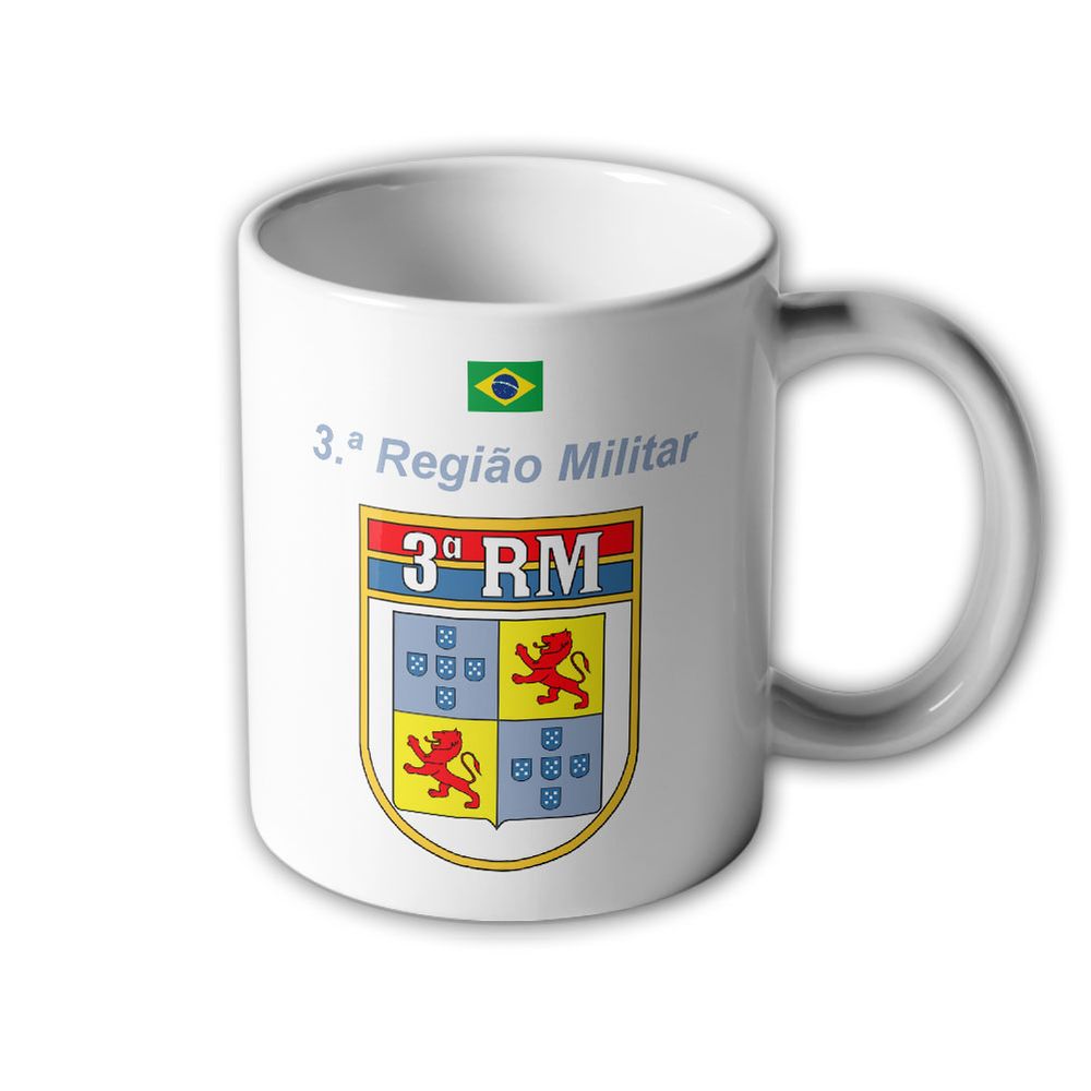 3ª Regiao Militar Brasilien Wappen Abzeichen Dom Diogo de Souza Tasse #33402
