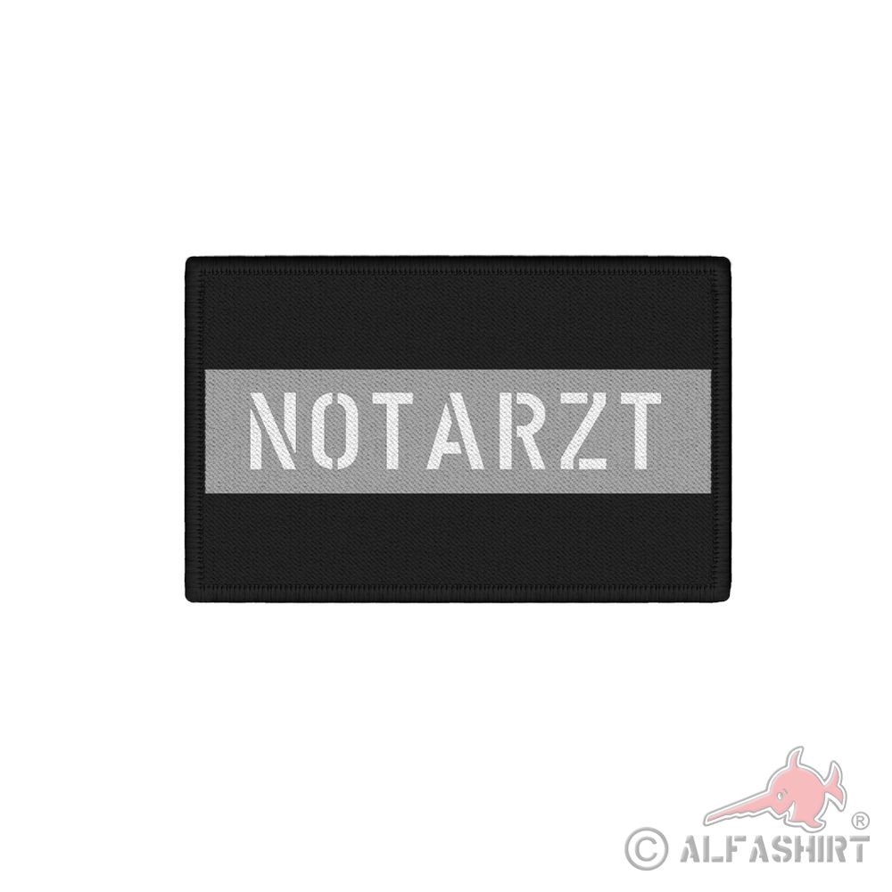 Patch 7,5x4,5 Notarzt Dienst Doctor Sanitäter Wappen #40551