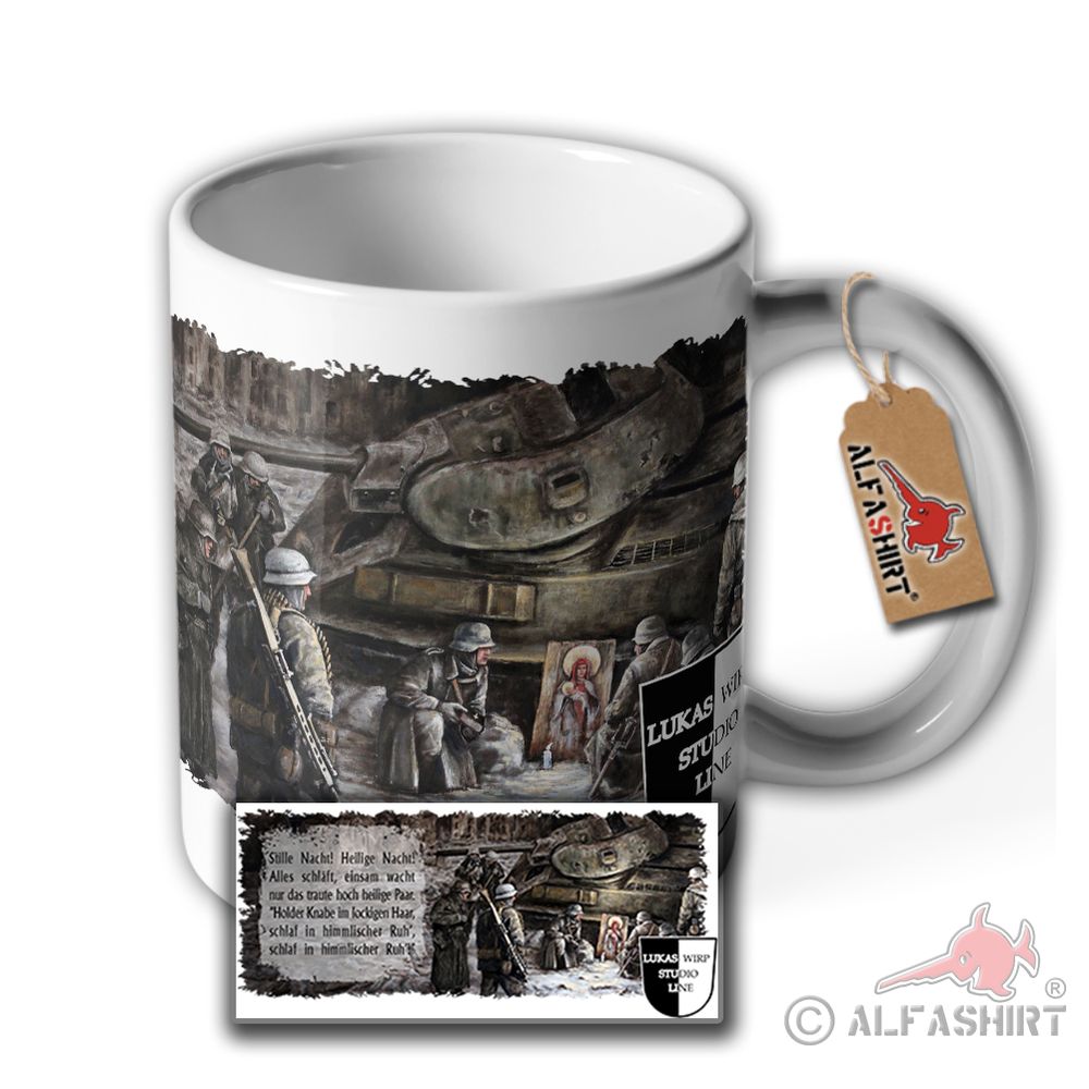 Lukas Wirp cup Madonna 1942 artist painter mug coffee #45500