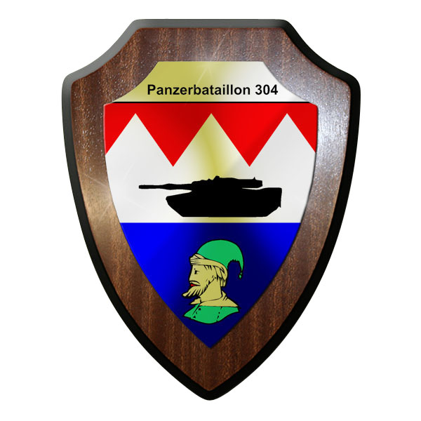 Wappenschild - Panzerbataillon 304 PzBtl Wappen Emblem Souvenir Andenken #9046