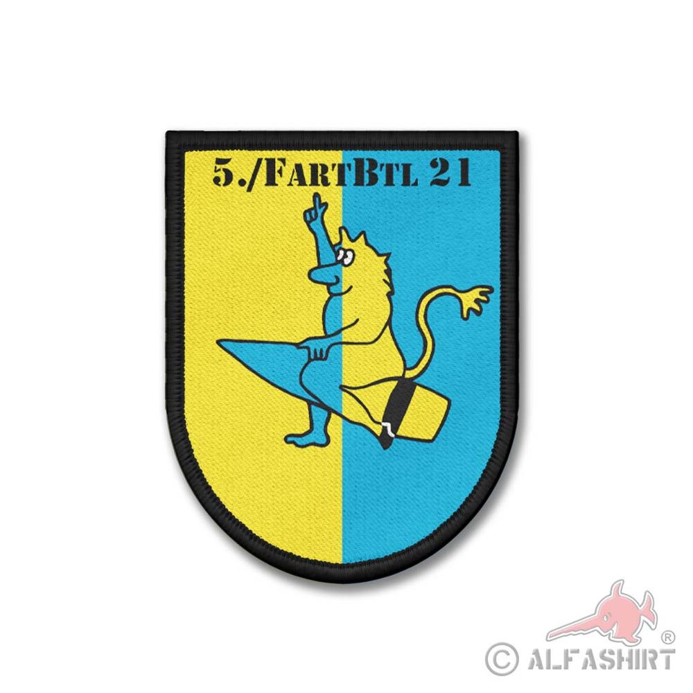 Patch 5 Feldartilleriebataillon 21 Bundeswehr FArtBtl 21 Artillerie BW #41049