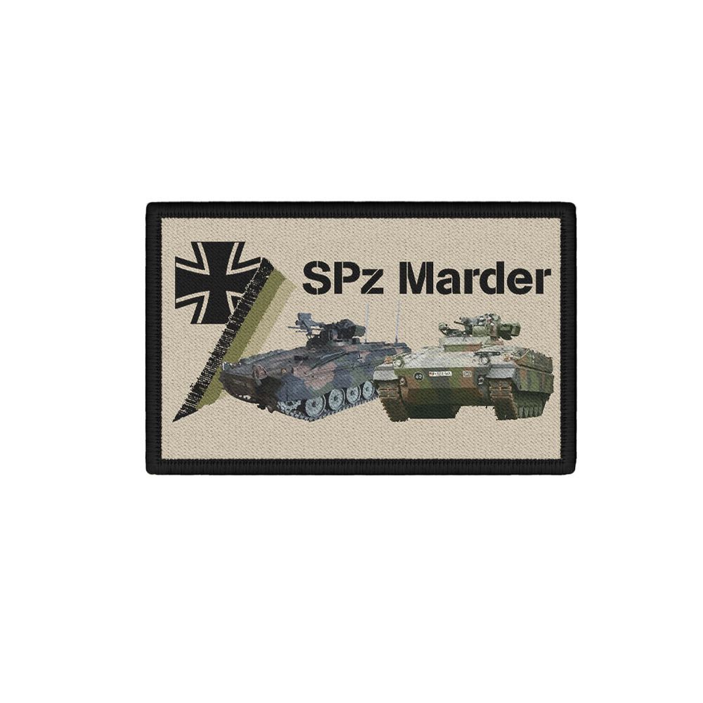Patch 7,5x4,5cm BW Kreuz GER DE Flagge Tarn Bundeswehr SPz Marder #46790