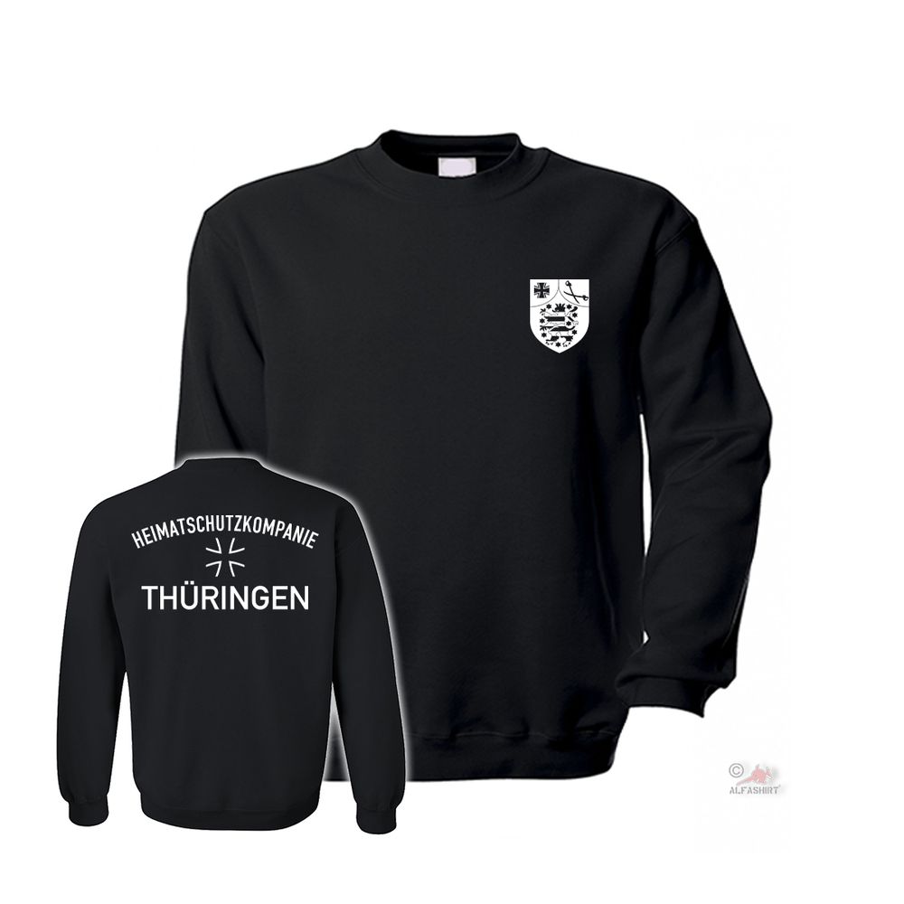 Heimatschutzkompanie Thüringen Heimatschutz Kompanie Veteran Pullover #38434
