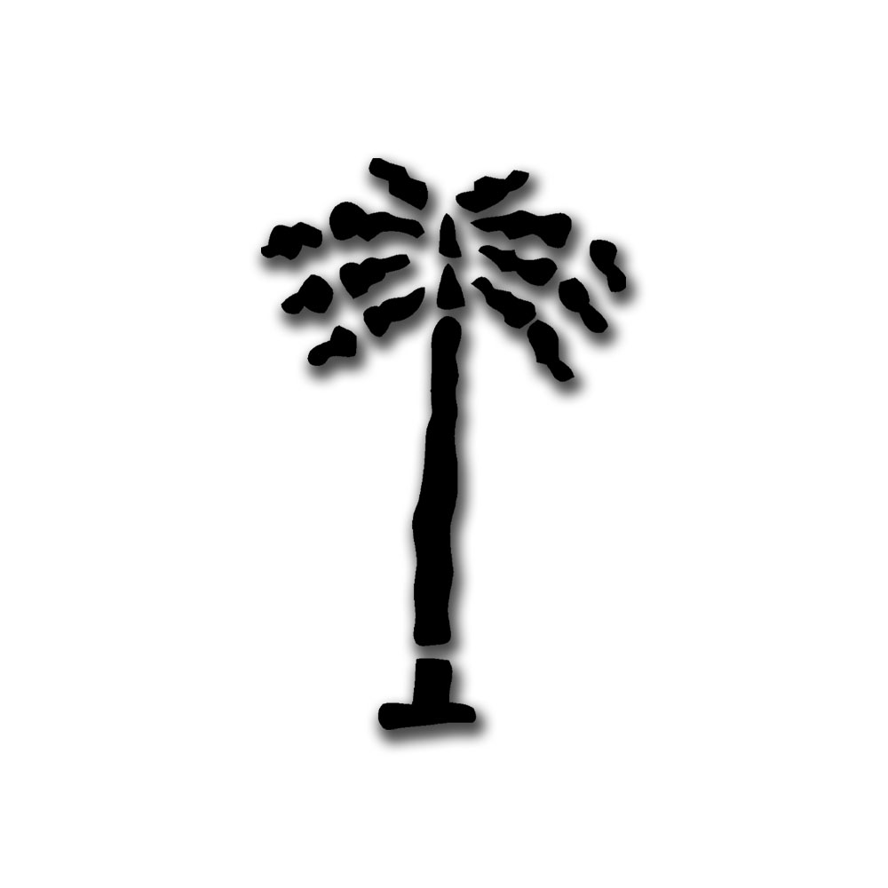 Aufkleber 10x6cm Palme DAK Abzeichen Typ El Alamein historisch #A7470