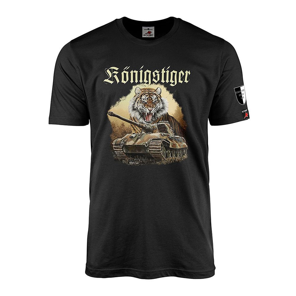Lukas Wirp Tiger II Königstiger Panzer Köti Gemälde Kunstdruck T-Shirt #23473