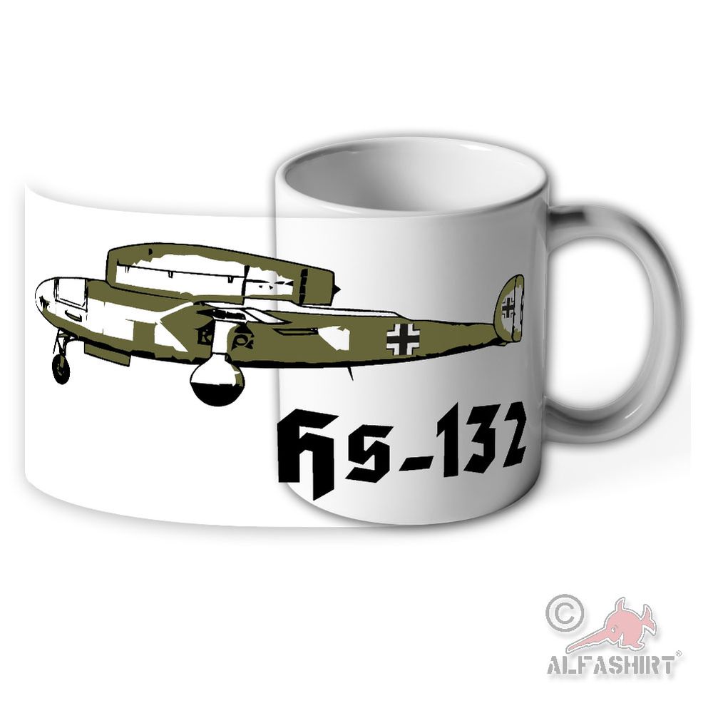Mug Hs-132 dive bomber WH 2WK AG aircraft speed#45459