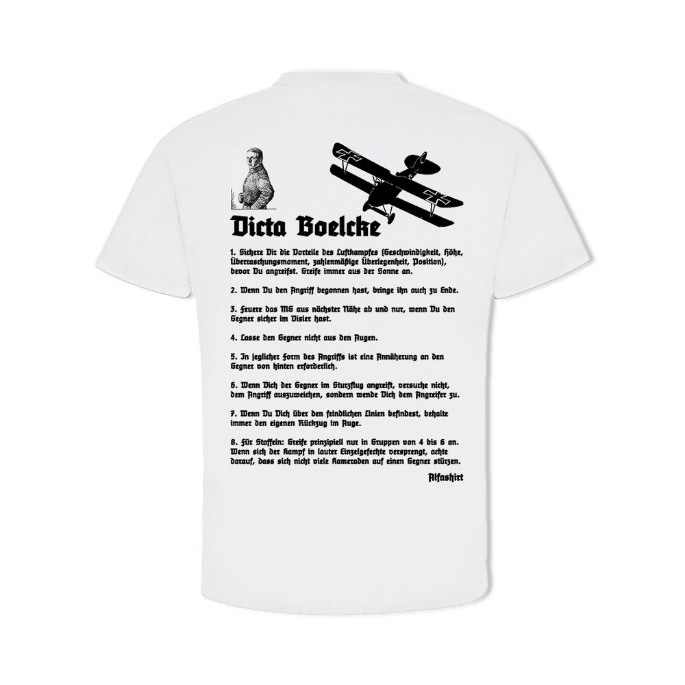 Dicta Boelcke Squadron Oswald Air Force Nörvenich Air Base T-Shirt # 31946