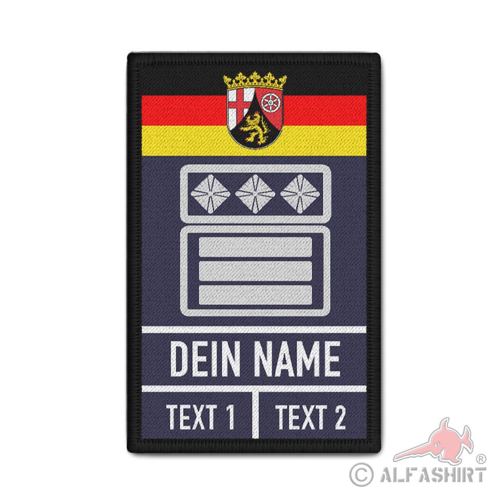 Rank Patch Feuerwehr stellv. Brand- und Katastrophenschutzinspekteur #39197