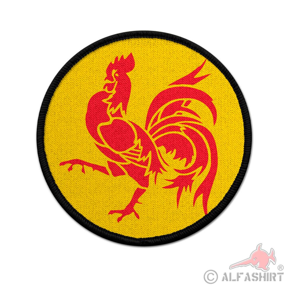 Ecusson Wallonne Belgique Hahn Wappen