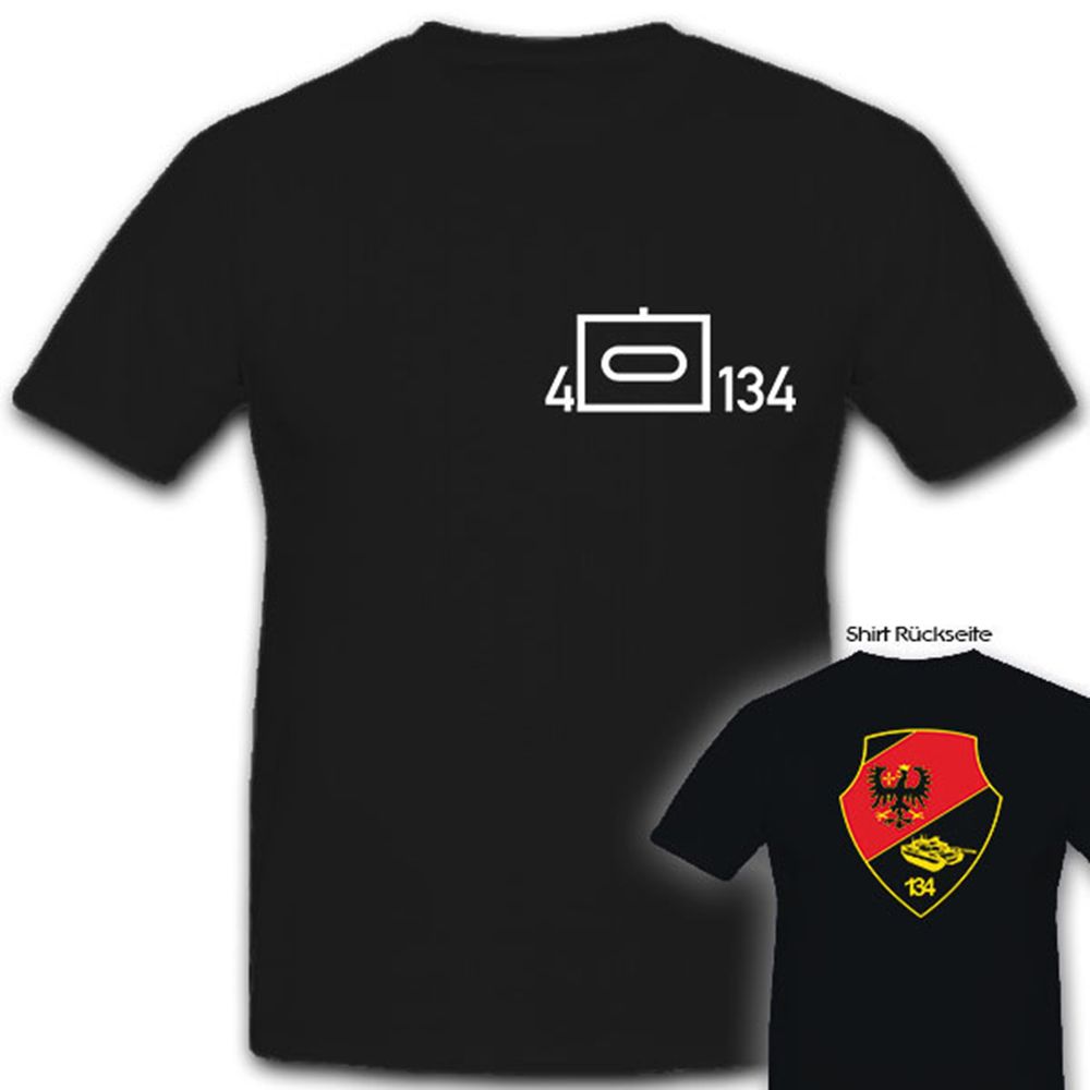 4.Kp PzBtl 134 Panzerbataillon Panzer Bataillon Bundeswehr - T Shirt #6599   