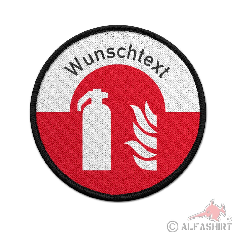 Patch Brandschutzhelfer Sofortmaßnahmen Notfällen Rettungskette 7,5cm#40444