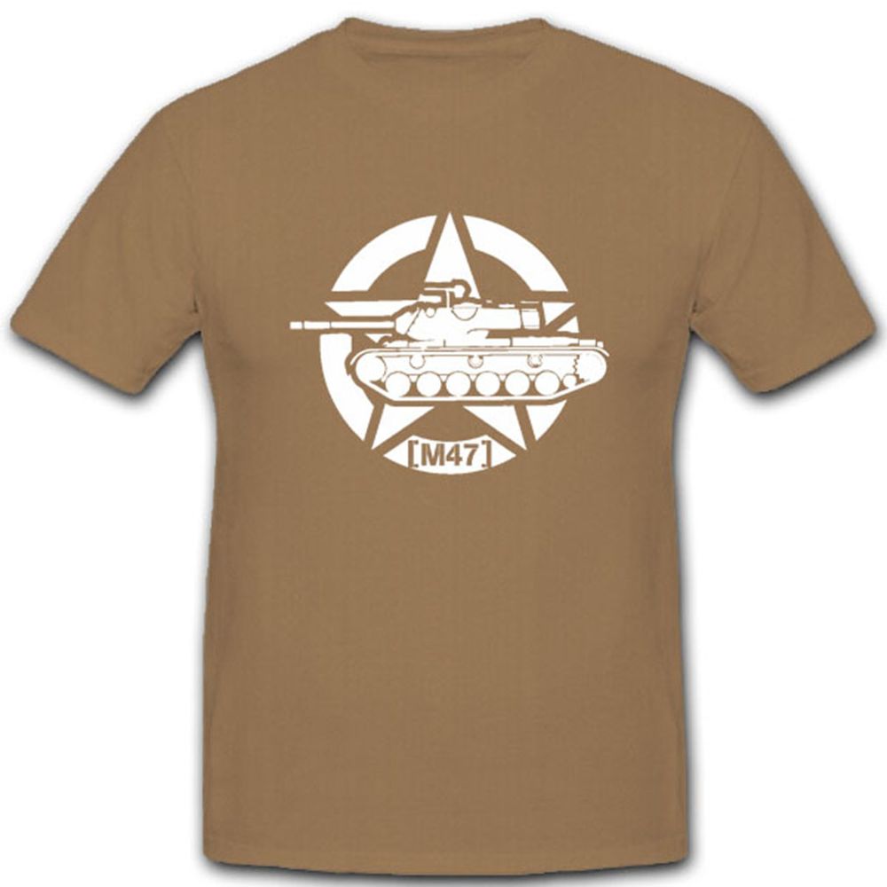 3. US ArM47 Patton Kampfpanzer Panzer US Army Kalter Krieg Medium T Shirt #5027