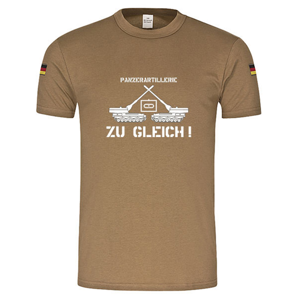 Panzerartillerie zu Gleich Panzerhaubitze Pzh 2000 original Tropenshirt #14816