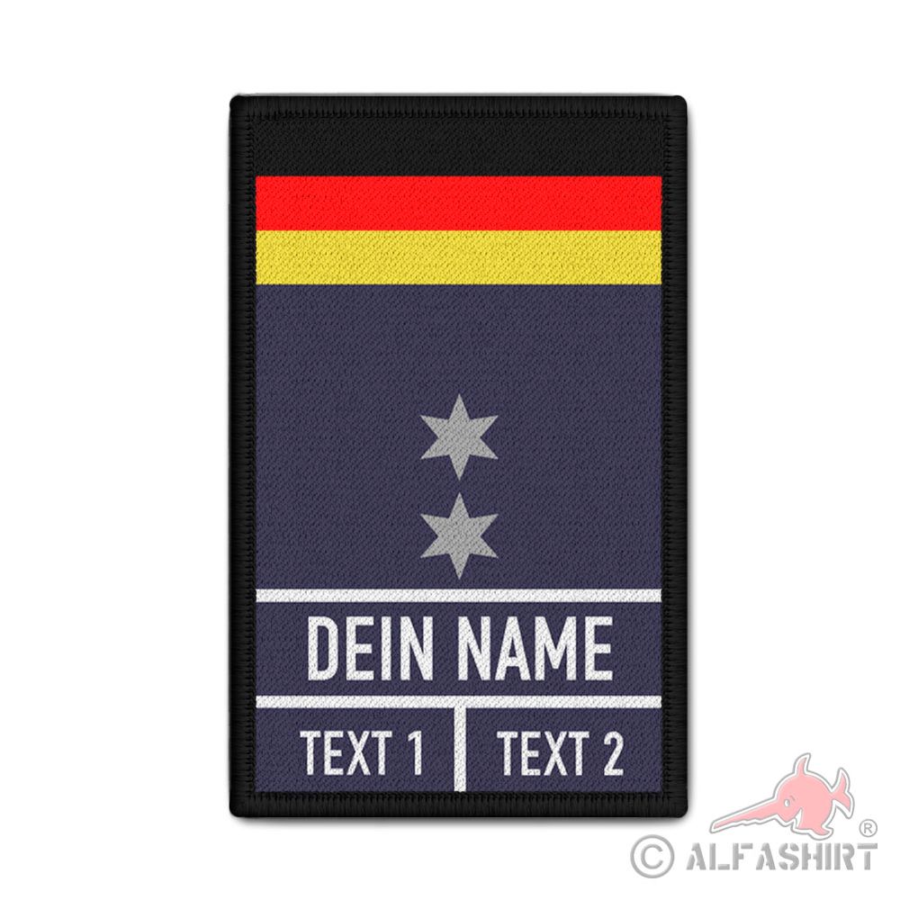 Rank Patch Personalisierbar Feuerwehr BaWÜ#39830