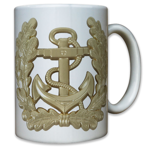 Marine Bundeswehr Bw Eichenkranz Eichenlaub Marine Bundesmarine - Tasse #9196 t