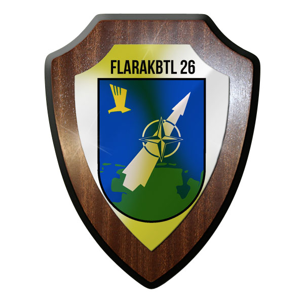Heraldry FlaRakBtl 26 Anti-aircraft Missile Battalion Old Bund # 10037