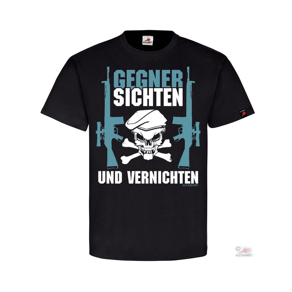 Gegner sichten und vernichten BW Fallschirmjäger Scharfschütze Fun Humor #30865