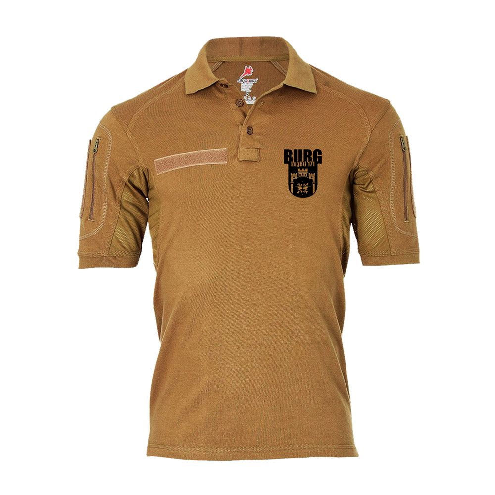 Tactical Polo Shirt Alfa - Logistics Battalion 171 LogBtl Castle Bundeswehr # 19218