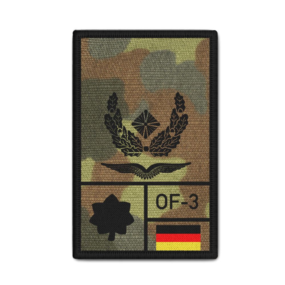 Rank Patch Bundeswehr Heer Luftwaffe Marine Flecktarn #BW-Patch