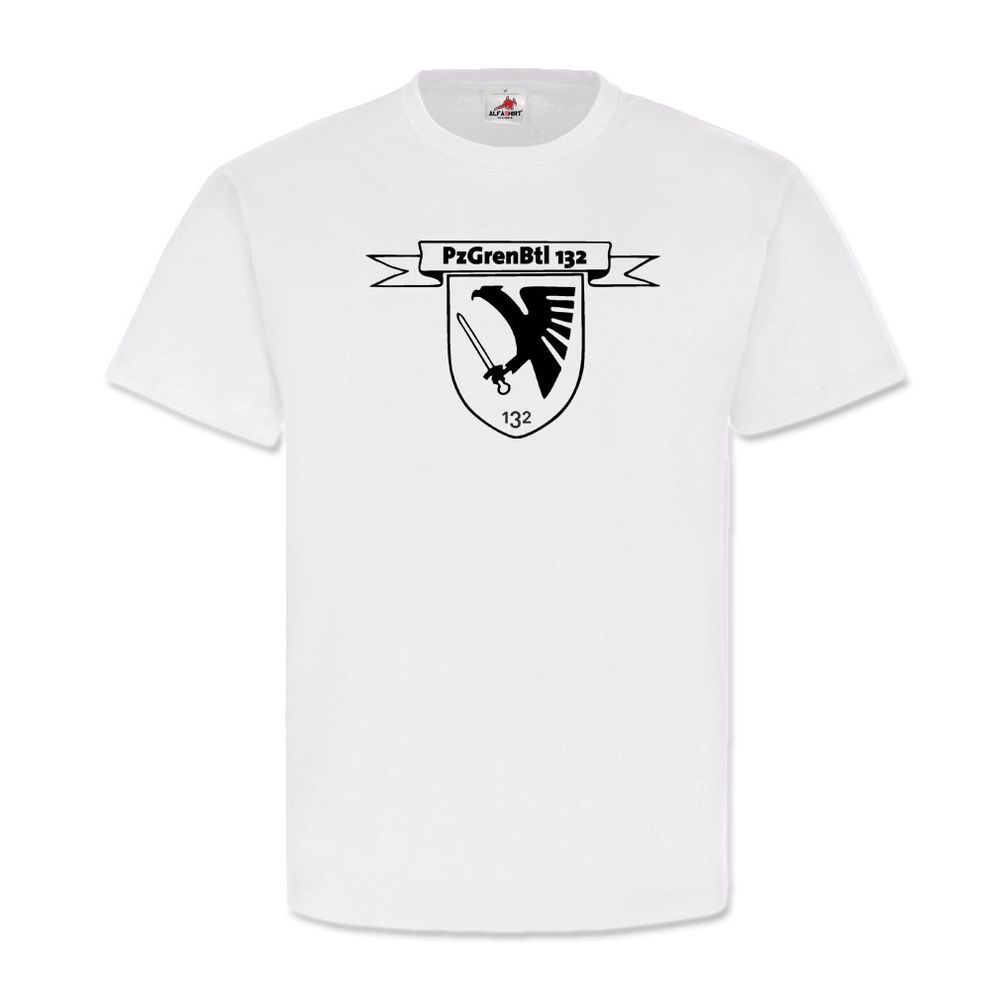 PzGrenBtl 132 - Bundeswehr Panzergrenadierbataillon 132 Militär - T Shirt #11115
