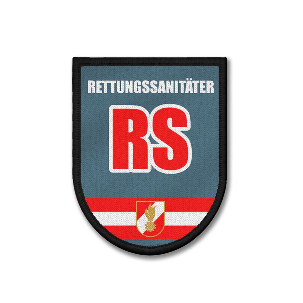 Patch 9x7cm Österreich Austria Rettungssanitäter RS Patient Betreuung #46830