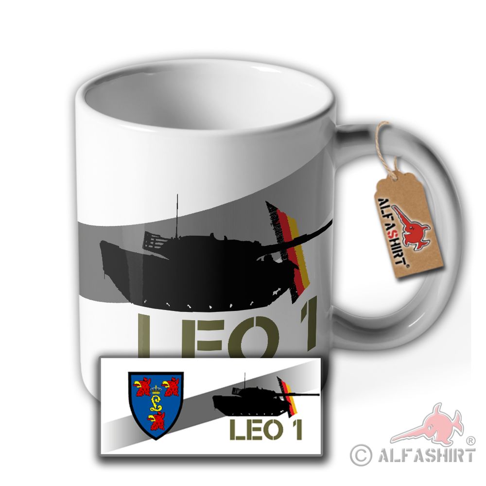 Cup PzBtl 153 Leo 1 Panzer Bundeswehr Panzer Leopard Panzer Troop # 38797