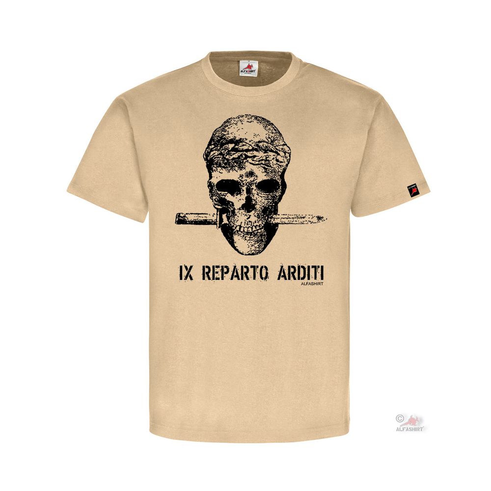 IX REPARTO ARDITI Italy 9 Reggimento d'assalto paracadutisti T-Shirt # 32228