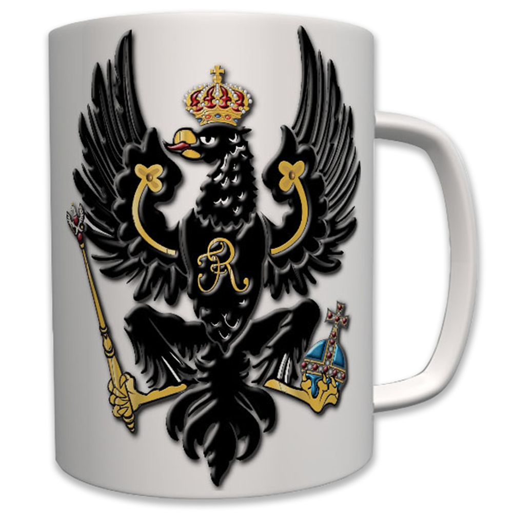 Preußen Adler Wappen Geschenk Idee Friedrich - Tasse #7660