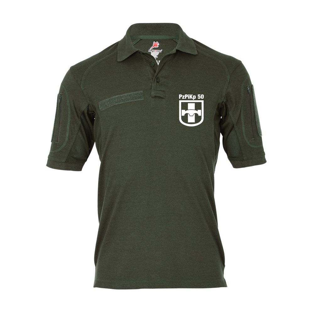 Tactical polo shirt Alfa PzPiKp50 tank pioneer company BW unit military # 20245