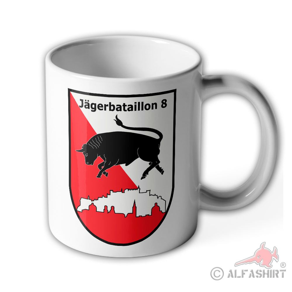 Tasse Jägerbataillon 8 Bundesheer Österreich Wals-Siezenheim Stier #39838