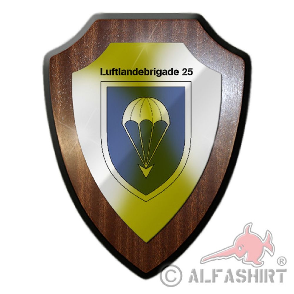 Airborne Brigade 25 LLBrig division FschJg Emblem Heraldic shield # 19869