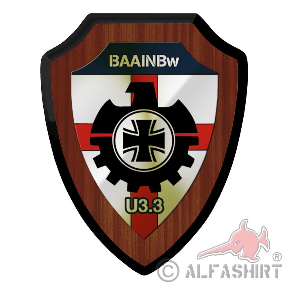 Wappenschild BAAINBw U3-3 Amt Feldlagertechnik Energieversorgung #43655