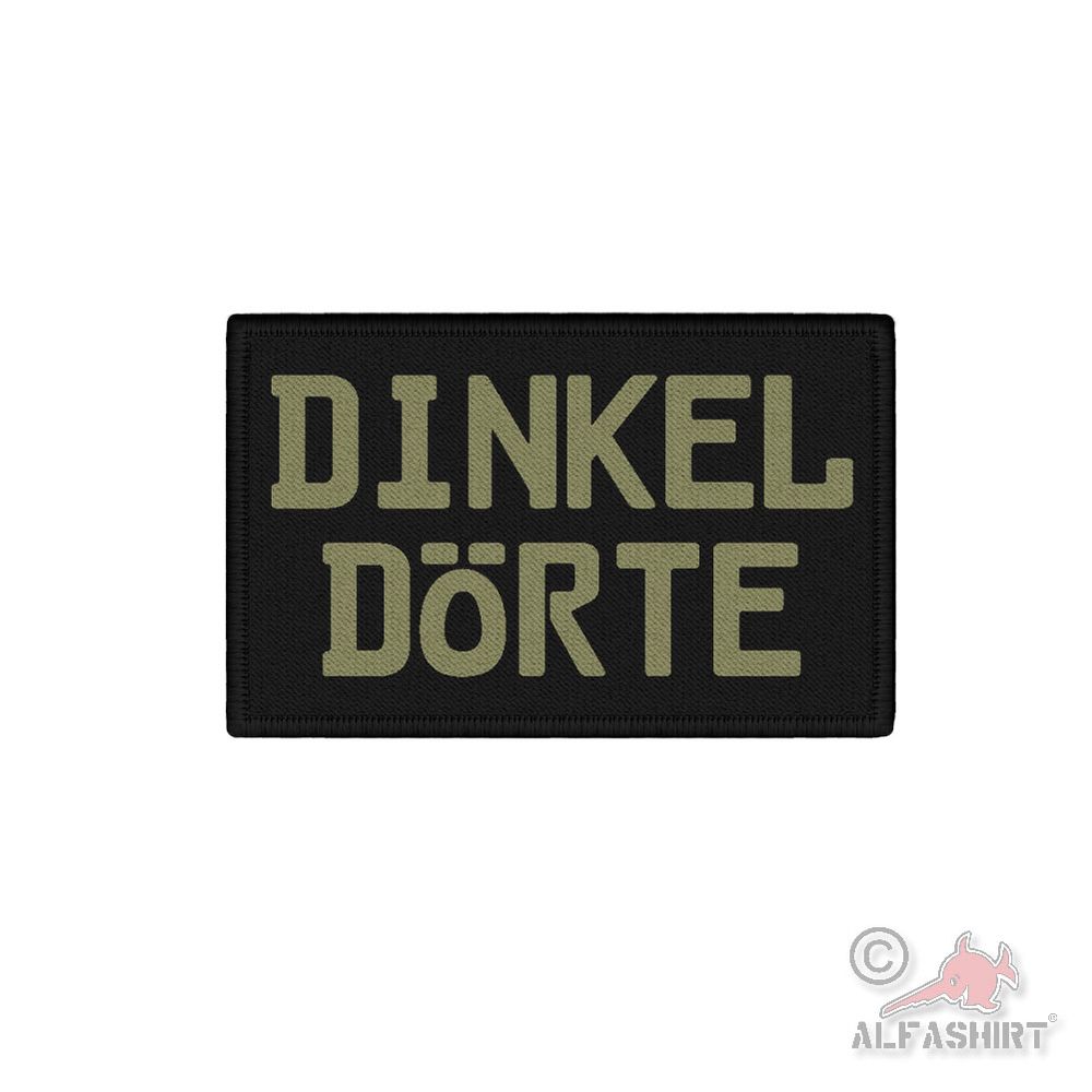 Patch Dinkel Dörte Bio Helikopter Öko Mama Mutti nörgeln Aufnäher#45612