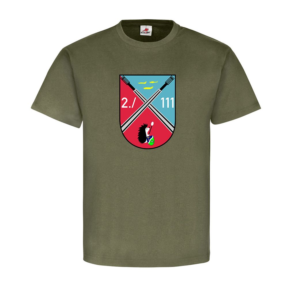 2 PzFlakBtl 11 PzFlakRgt Panzerflugabwehrkanonen-Bataillon Kompanie Bundeswehr - T Shirt #25404