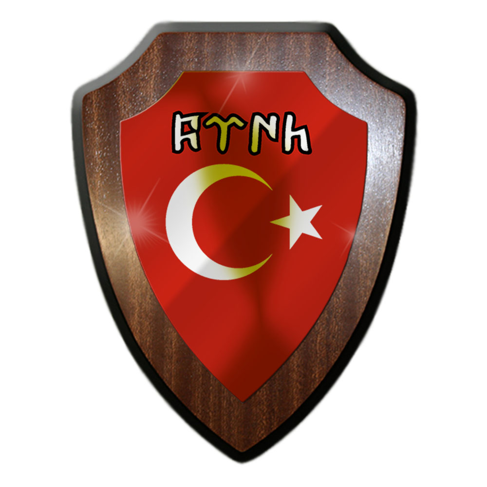 Türkiye Türkei Ankara Türkisch Einheitsstaat Flagge Fahne Wandschild #27271