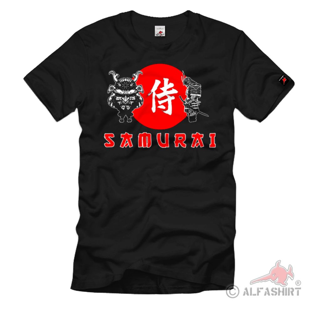 Samurai T-shirt Japan Soldier Warrior Knight Shogun T-Shirt # 35705