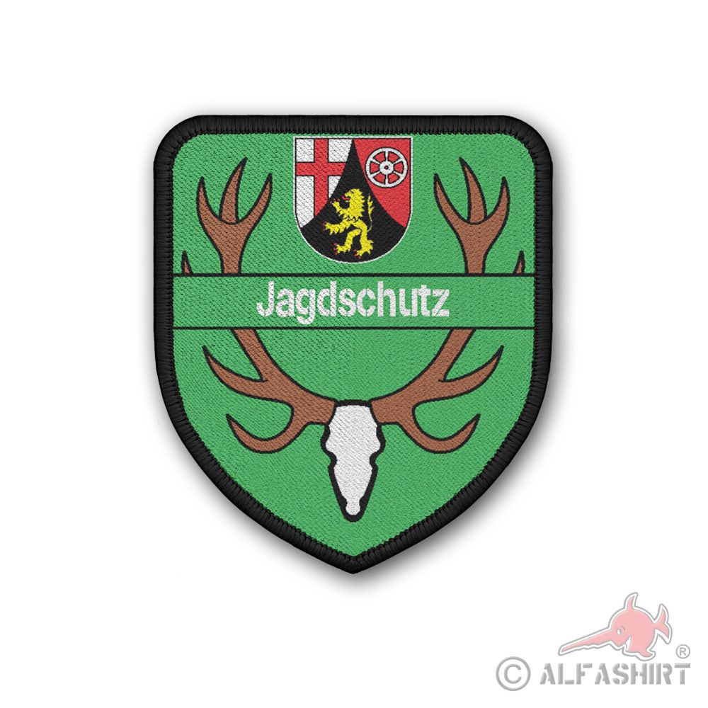 Patch hunting protection Rhineland Palatinate forest protection forester hunter patch #40341