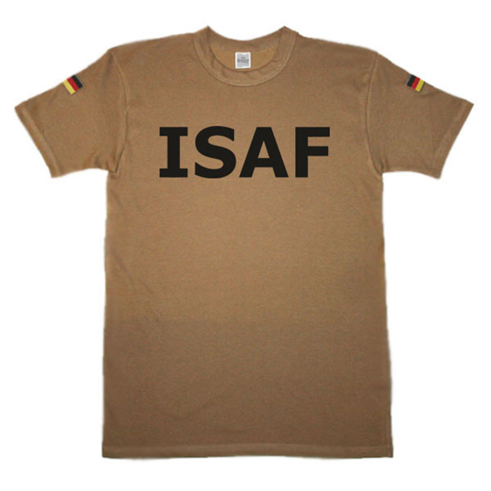 ISAF Schriftzug International Security Assistance Force BW Tropenshirt #14766