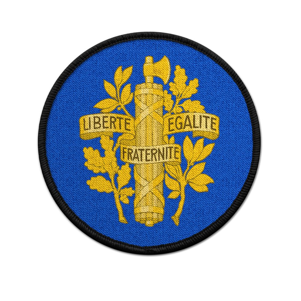 Patch Liberté Égalité Fraternité Frankreich Paris République française #33693