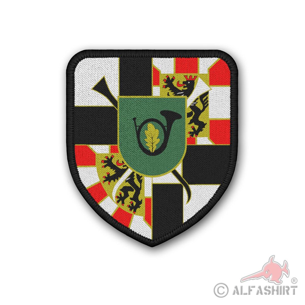 Patch 7,5x6,5cm Bayreuther Jäger Bayern Panzergrenadierbataillon #43994